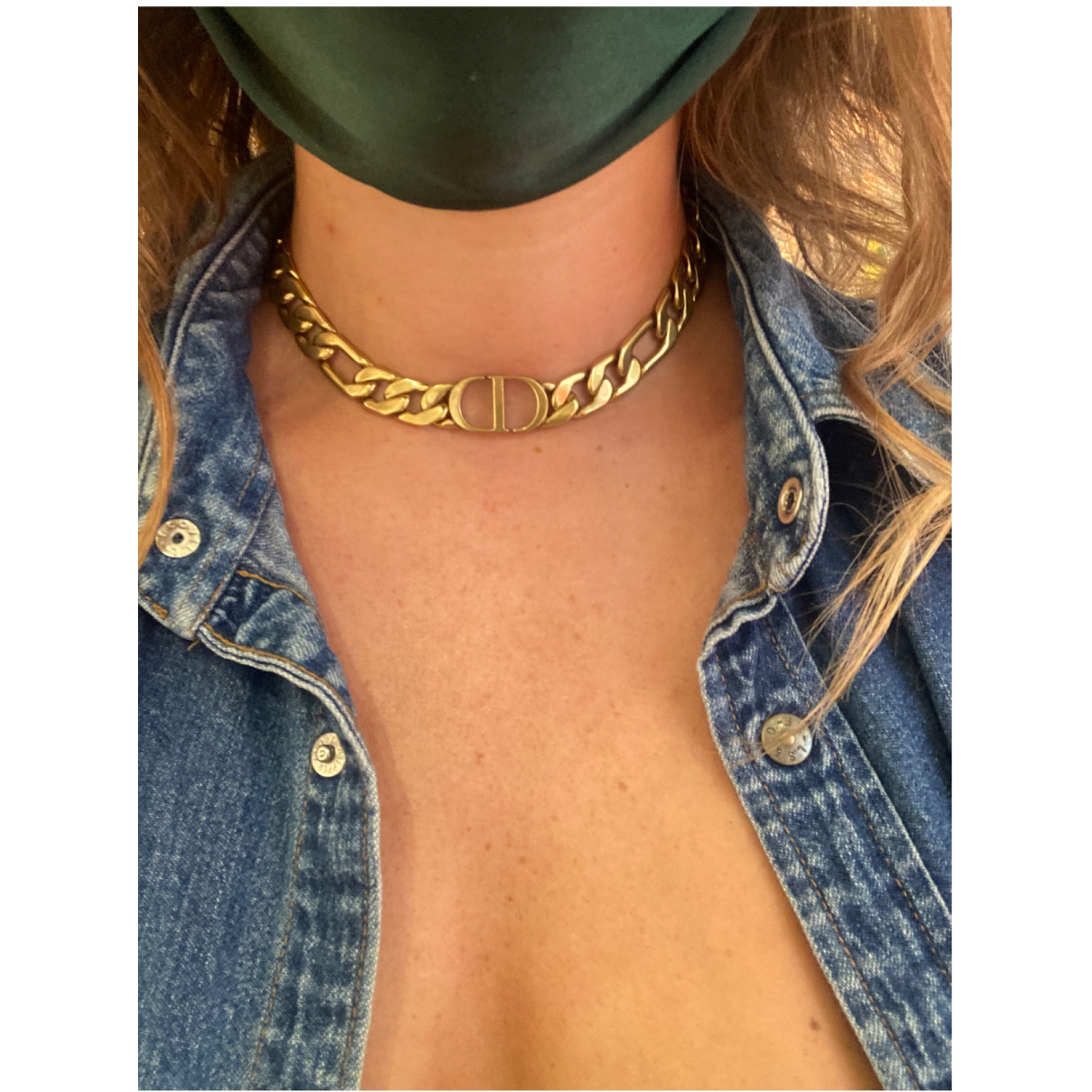 30 montaigne necklace Dior Gold in Gold 
